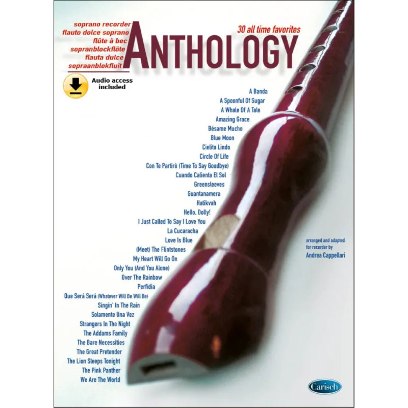 Edition Carisch Anthology Soprano Recorder Vol. 1