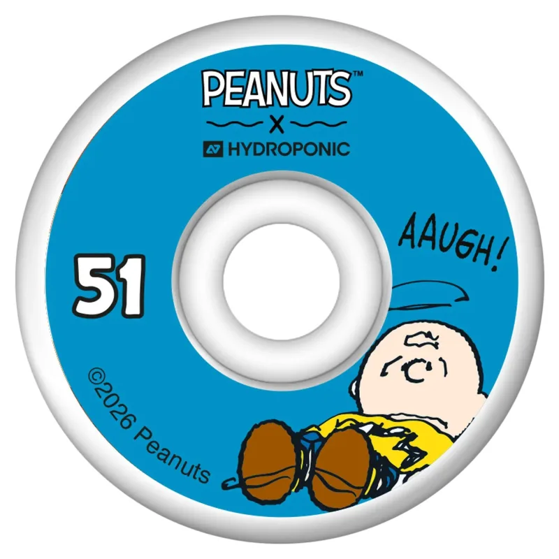 Hydroponic x Peanuts Kolieska Na Skate (51mm|Charlie Brown)