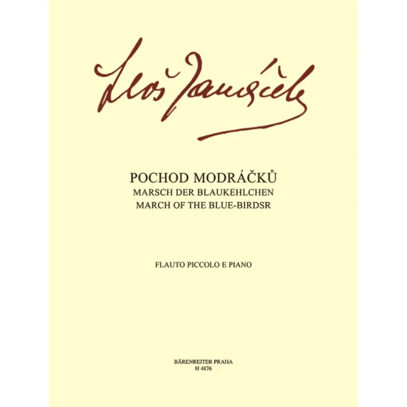 Bärenreiter Pochod modráčků pro pikolu a klavír
