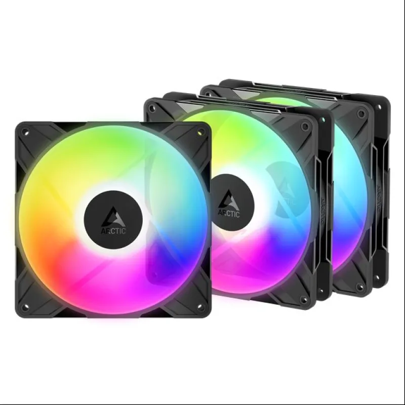 Arctic ventilátor P14 Pro Reverse A-RGB black (3ks balenie)