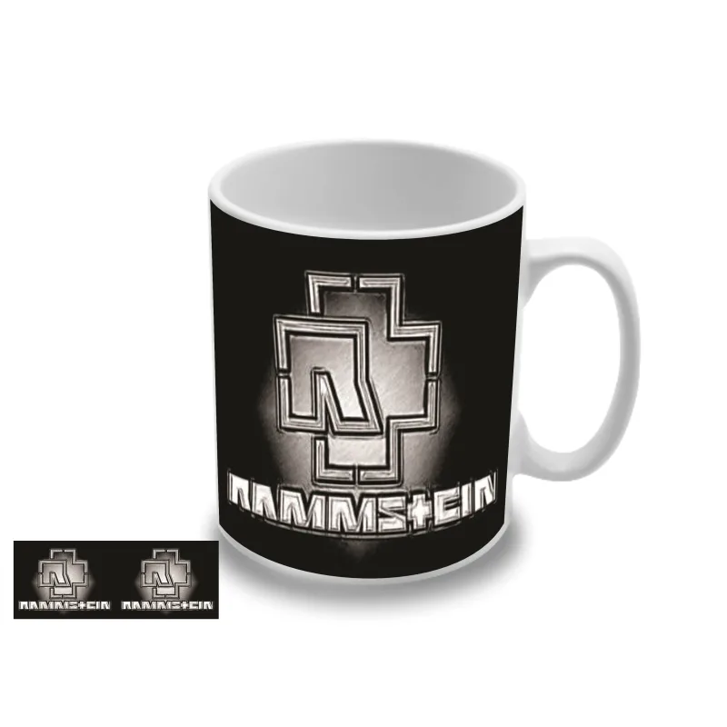 Rammstein - Grey Logo (hrnček)