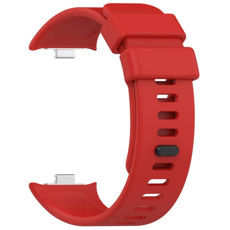 Silikonový řemínek pro Xiaomi Redmi Watch 4, 5, 6 a Smart Band Pro 8, 9, 10 - Červený ESES 1530005302