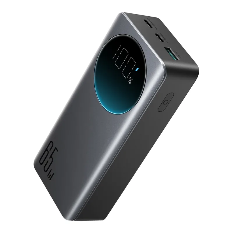 Powerbanka Joyroom 30000mAh 65W s digitálnym displejom (JR-PBF05) - čierna