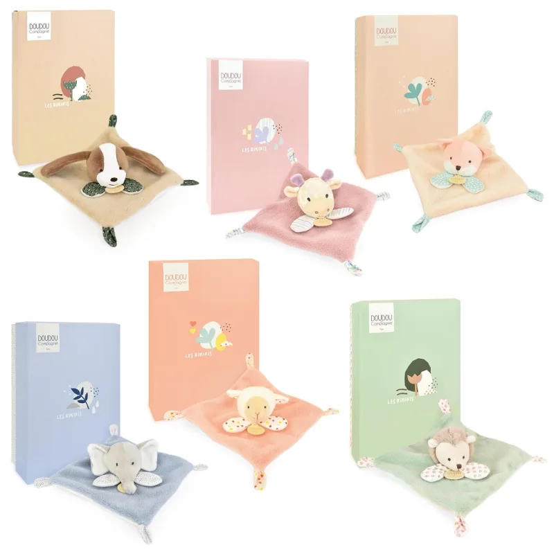 Doudou et Compagnie Paris Doudou Plyšový muchláčik 19 cm 1 ks