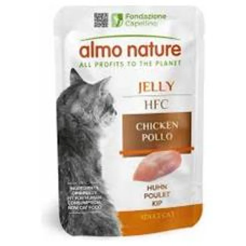 Almo Nature cat kaps. Jelly-kuře 55g