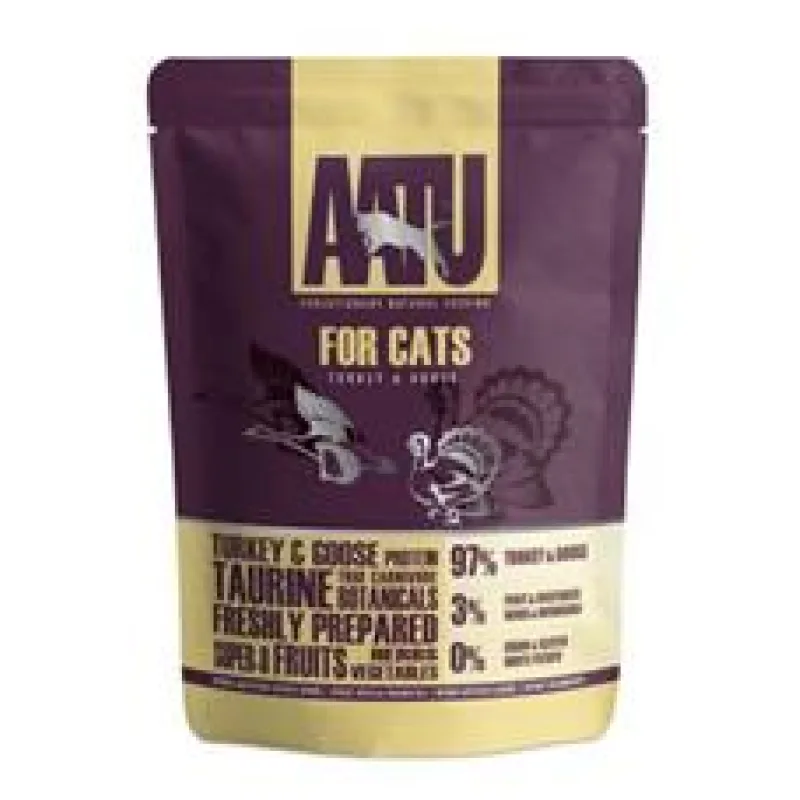 AATU Cat Turkey n Goose kaps. 85g - exp. 14.3.2026 - 6 ks skladem