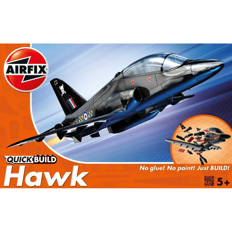 Airfix Quick Build lietadlo J6003 - BAE Hawk