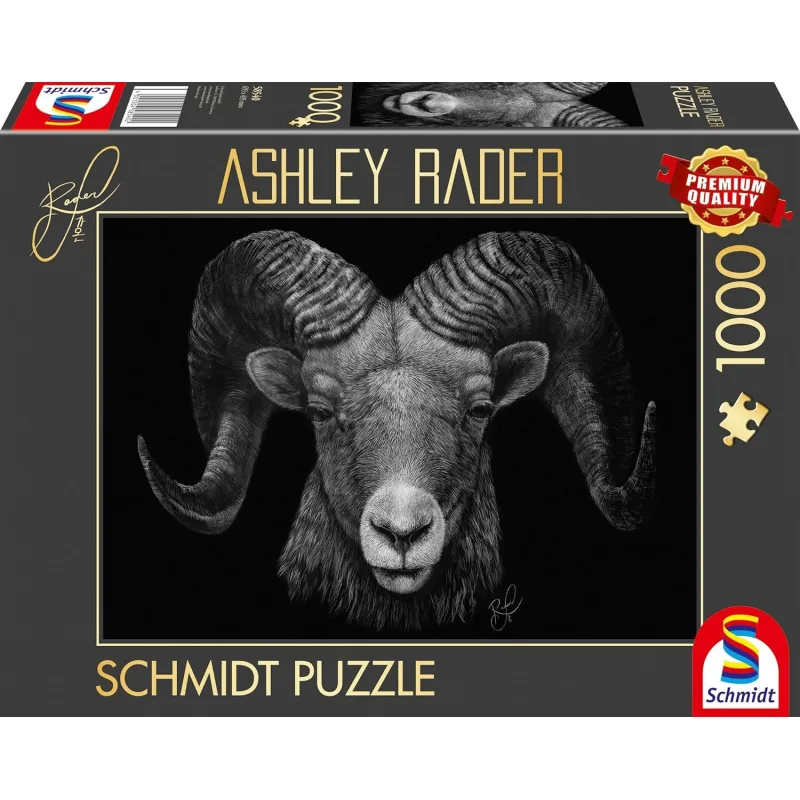 Puzzle Schmidt 1000 dielikov Dominancia – baran, stelesnenie ohňa