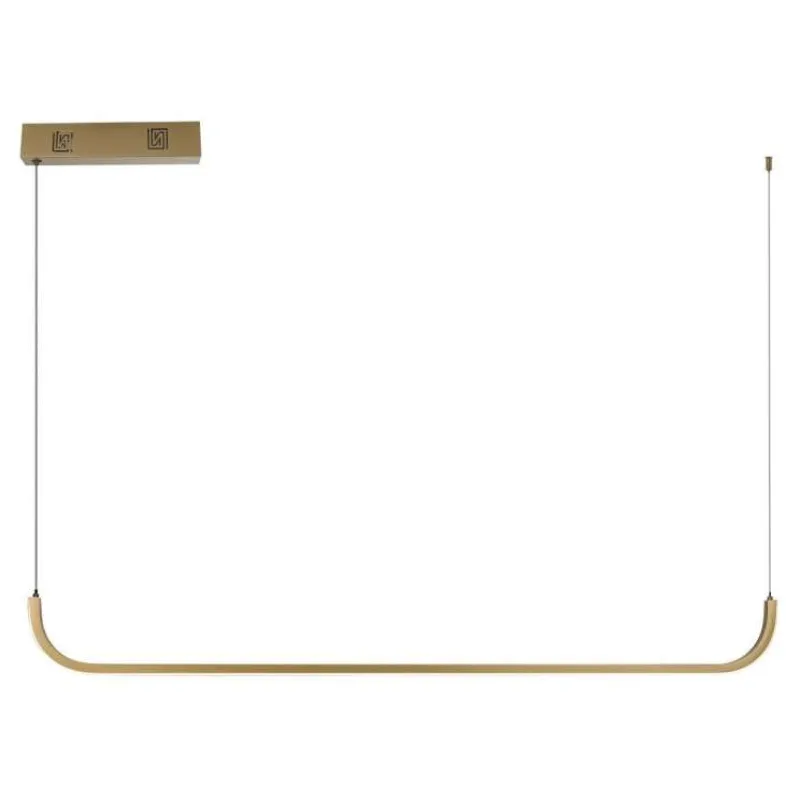 IMMAX NEO PATTINI SMART závěsné svítidlo 120cm 26W 1820lm zlaté Zigbee 3.0, TUYA (07227L)