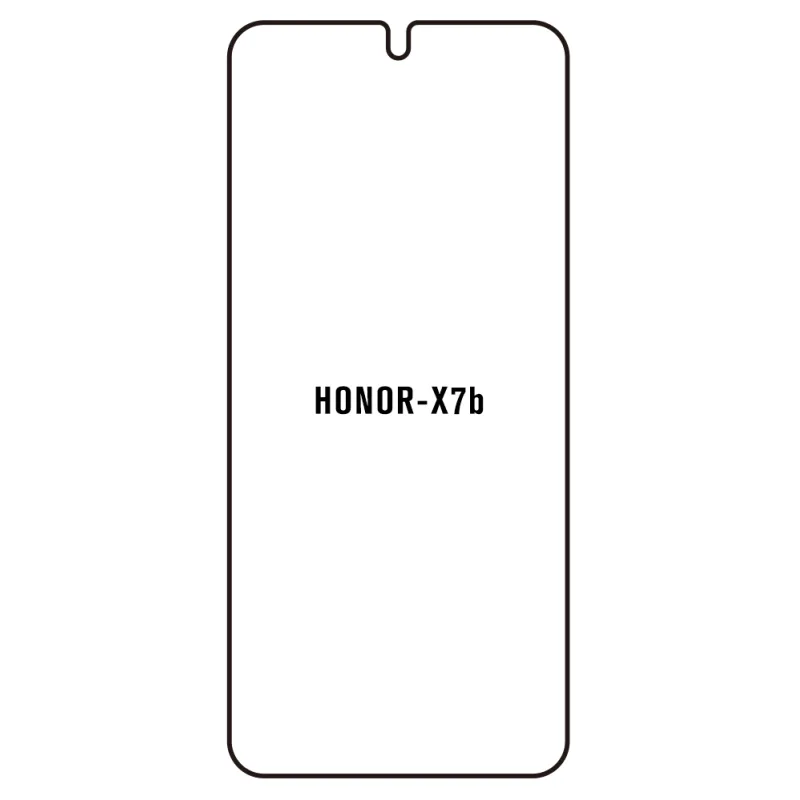 Sunshine Honor X7b Predná Hydrogél ochranná fólia Strih: Kompatibilná s krytom 2, Typ fólie: Proti modrému svetlu