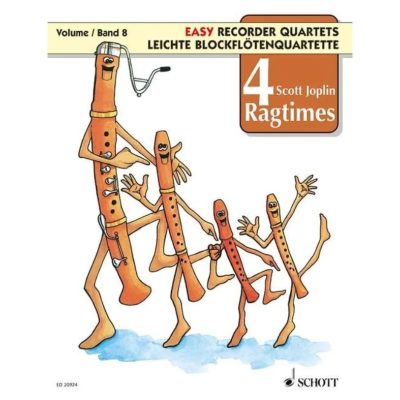 Schott Music 4 Ragtimes
