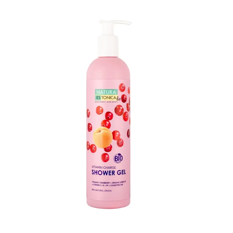 Natura Estonica Sprchový gél Vitamin Charge - 400 ml -