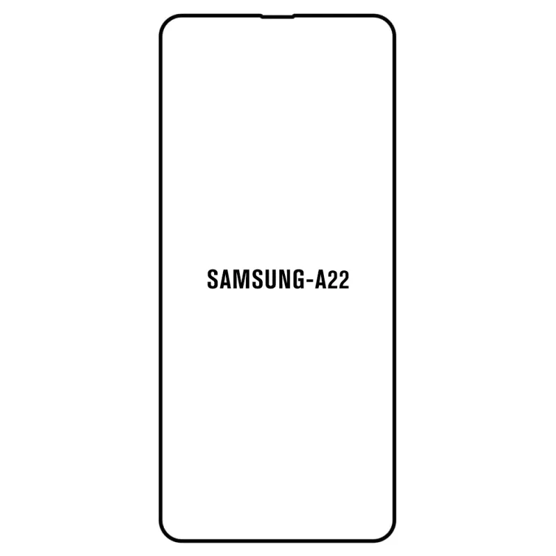 Sunshine Samsung Galaxy A22 5G Predná Hydrogél ochranná fólia Strih: Predná 2, Typ fólie: Matná