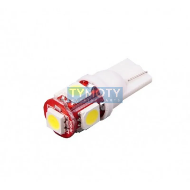 Žiarovka LED 6V 5W W2, 1x9, 5d číra 5xLED 5050, Autolamp