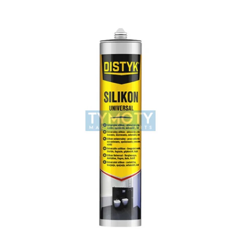 Distyk Univerzálny silikón - 280 ml biela, kartuša