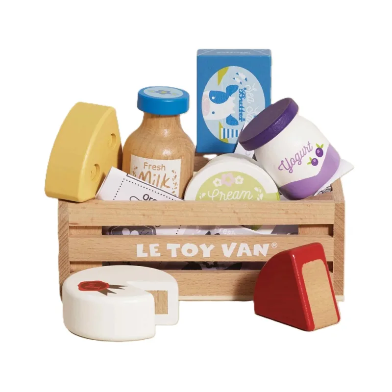 Le Toy Van Le Toy Van Drevená debnička s mliečnymi výrobkami
