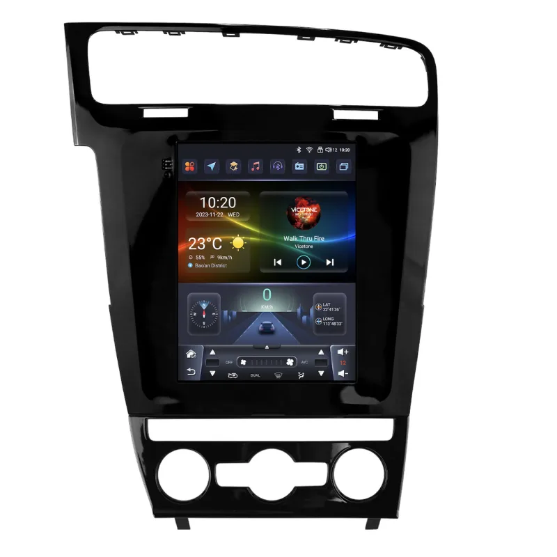HIZPO VWGF79701 Autorádio 9,7“ Android Volkswagen Golf 7 Model: 6S9701 (6+64GB) CHR3296_6S9