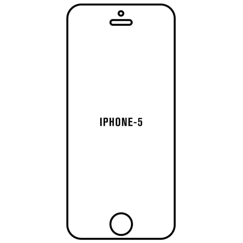 Sunshine iPhone 5 Predná Hydrogél ochranná fólia Strih: Predná 1, Typ fólie: Anti-Spy (Privacy)