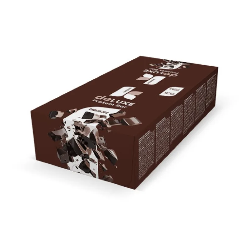 Kompava Protein Bar DeLuxe, čokoláda, 24x50g, karton