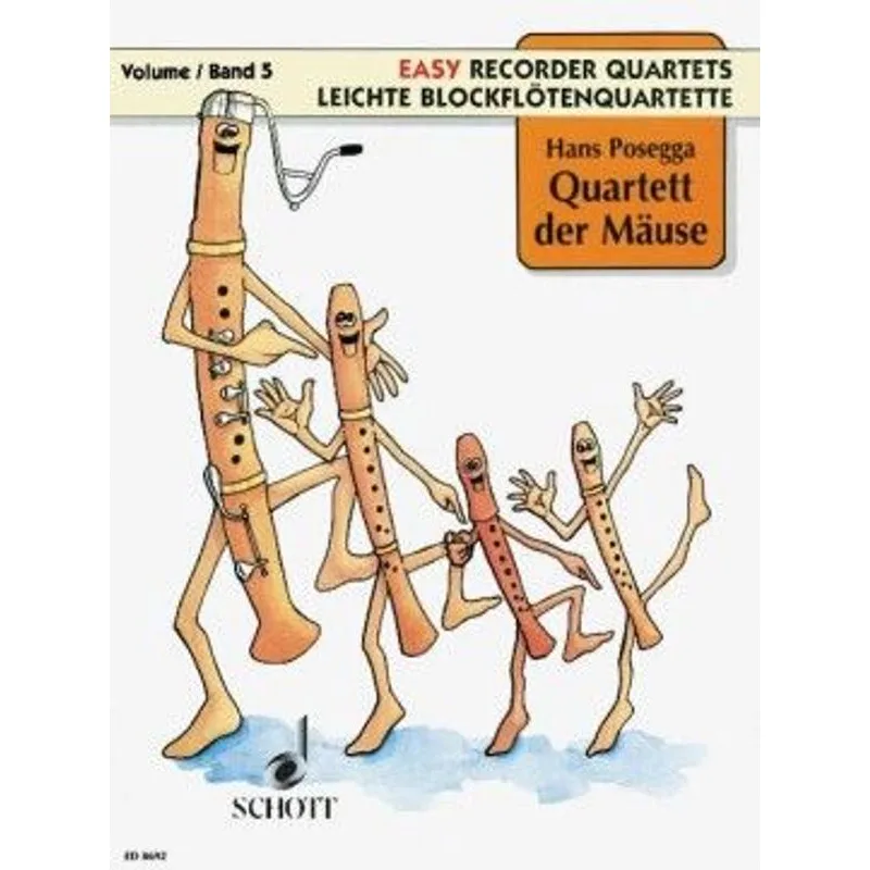 Schott Music Quartett der Mäuse