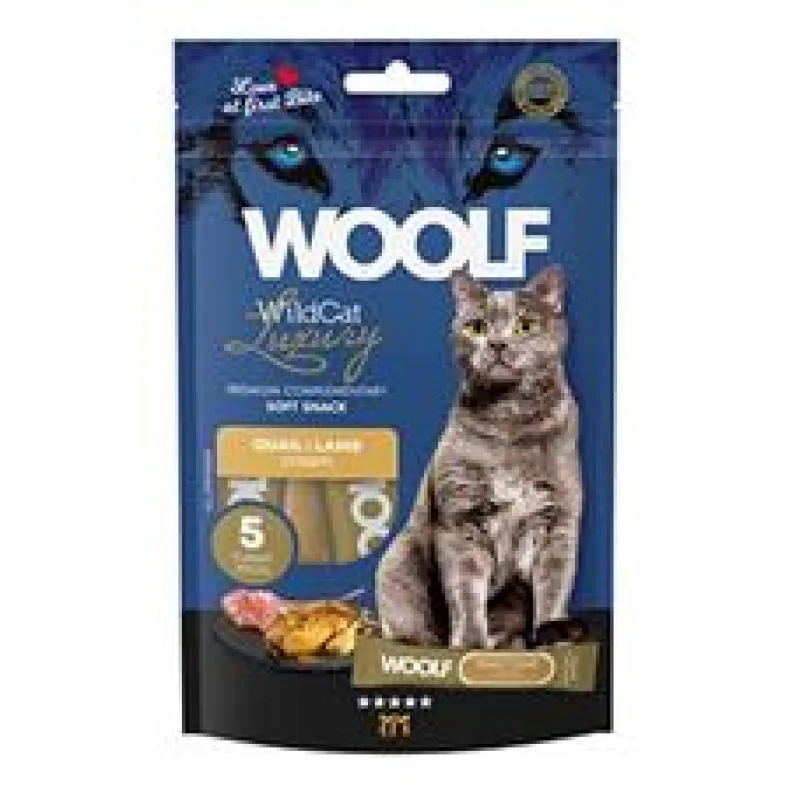 WOOLF WildCat Cream Luxury Quail&Lamb 5x14g