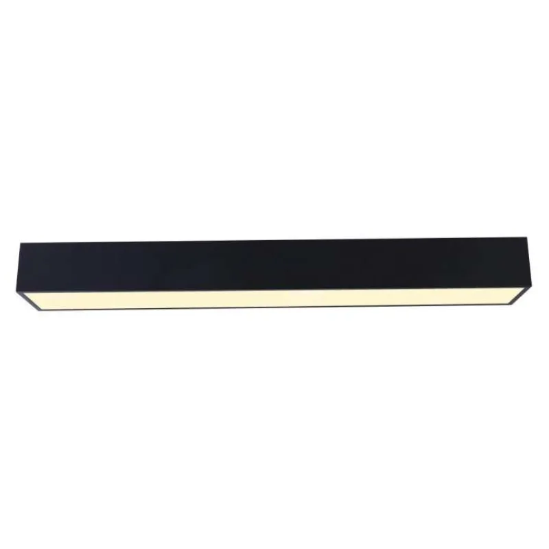 IMMAX NEO CANTO SMART stropní svítidlo 90x15cm, 50W černé Zigbee 3.0, TUYA (07074-90)