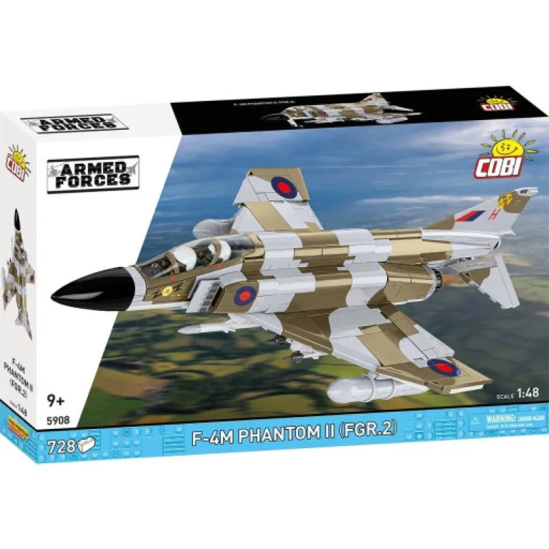 Cobi 5908 Armed Forces F-4M Phantom II, 1:48, 728 kostek