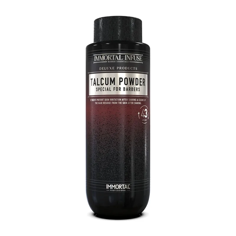 Telový púder IMMORTAL Infuse Talcum powder special for barbers 180 g