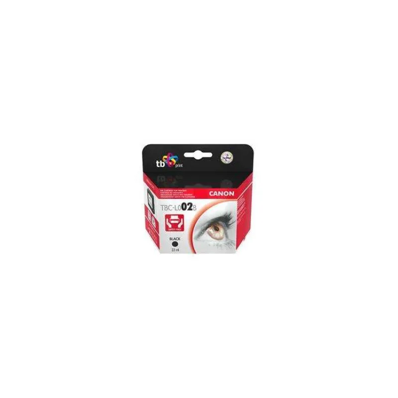 Ink. kazeta TB kompatibilná s Canon BC-02, 0881A003, Black (TBC-L002B)