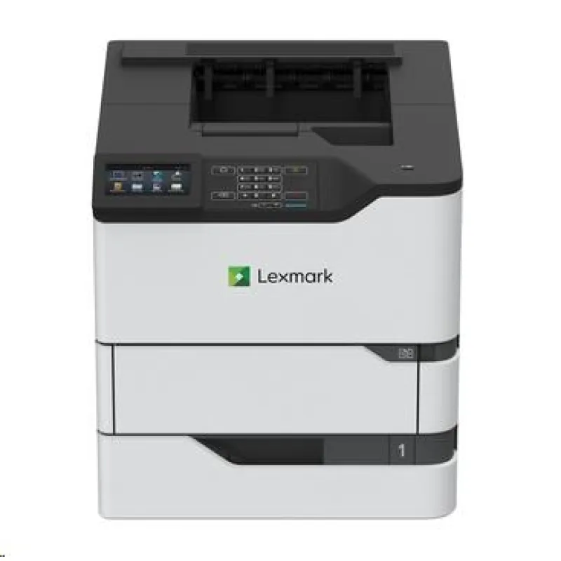 LEXMARK ČB tiskárna MS822de A4, 52ppm, 512MB, duplex, USB 2.0, LAN…