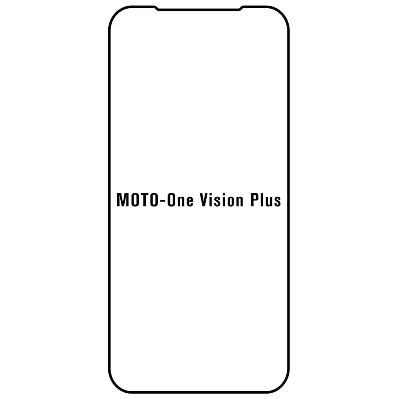 Sunshine Motorola One Vision Plus Predná Hydrogél ochranná fólia Strih: Predná 2, Typ fólie: Anti-Spy (Privacy)