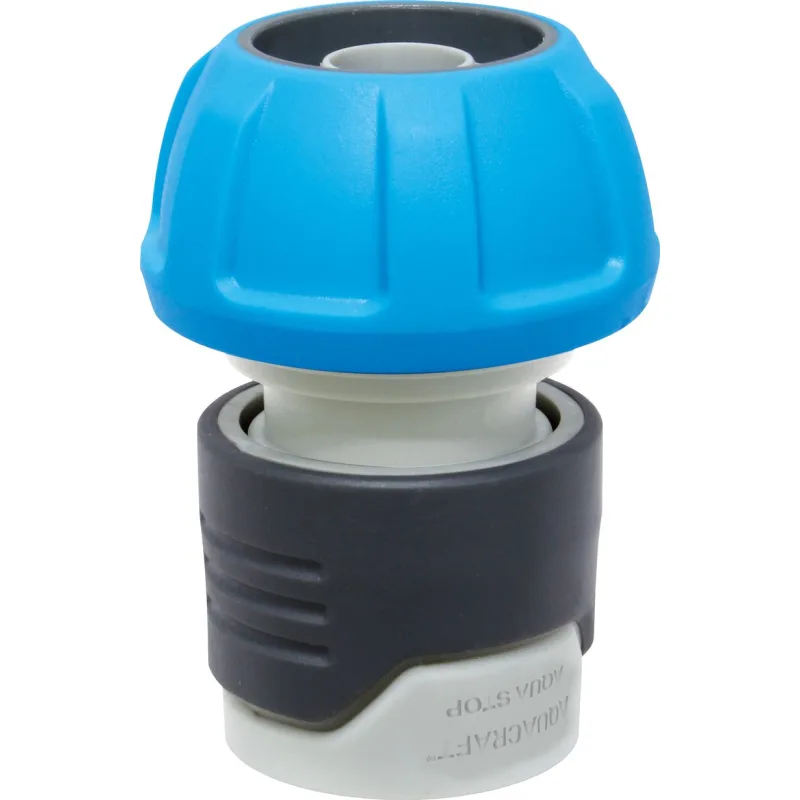 Rýchlospojka na hadicu AQUACRAFT 550045, SoftTouch 5/8"-3/4", 16-19 mm, STOP, záhradná