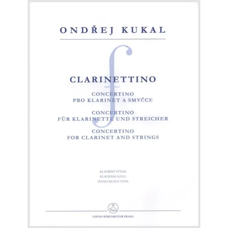 Bärenreiter Clarinettino - Concertino pro klarinet a smyčce