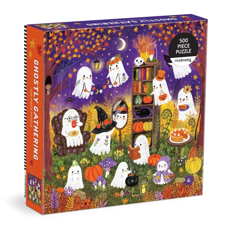 Mudpuppy Puzzle Strašidelné stretnutie 500 dielikov