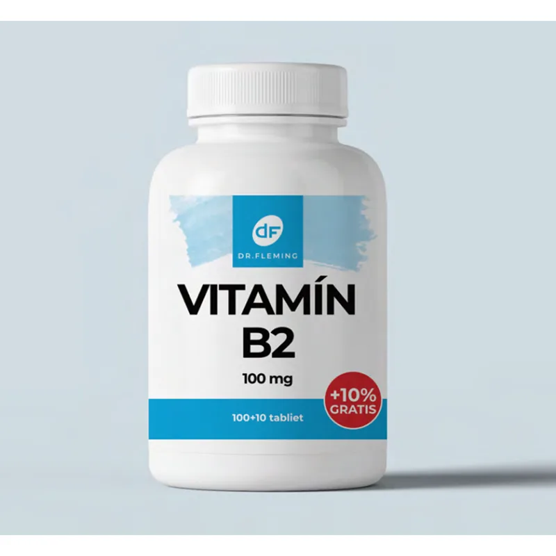 Dr. Fleming Vitamín B2 100mg - 110 tabliet -
