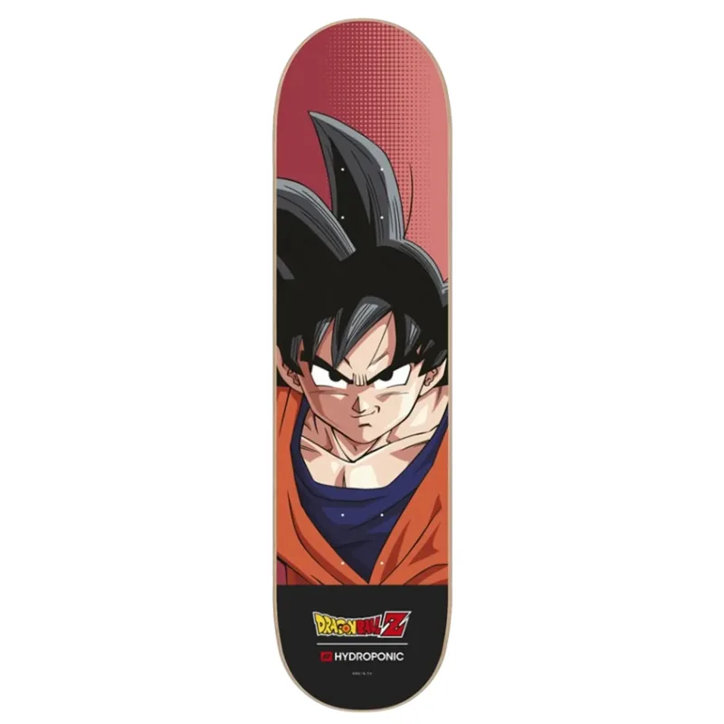 Hydroponic x DragonBall Z Son Goku Skate Doska (8.25"|Červená)