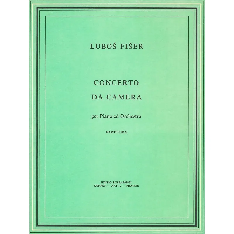 Bärenreiter Concerto da camera per piano ed orchestra