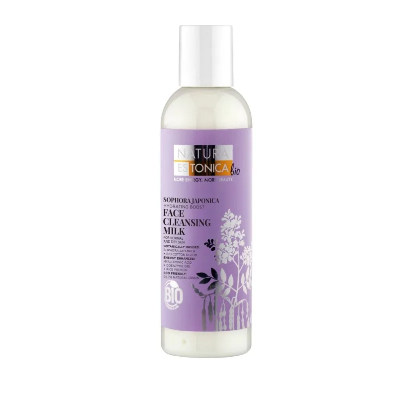 Natura Estonica Čistiace pleťové mlieko so Sophora japonica - 200 ml -