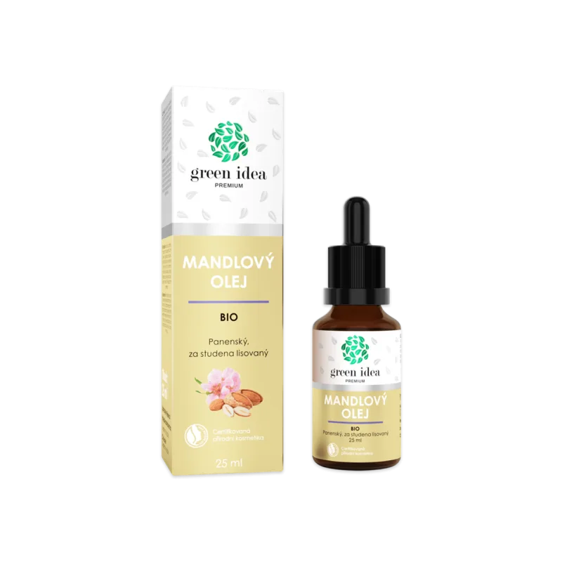Green idea BIO mandľový olej – 25 ml –