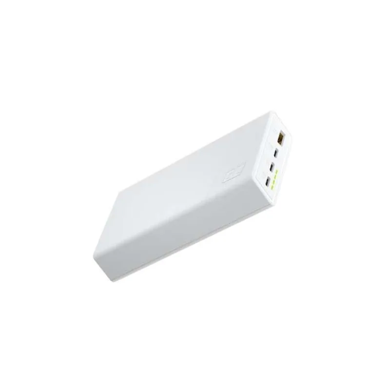 Green Cell GC PowerPlay 20S White Power Bank 20000mAh 22.5W PD USB C with Fast Charging Portable Phone Charger for iPhone 15 14 (PBGC03SW)