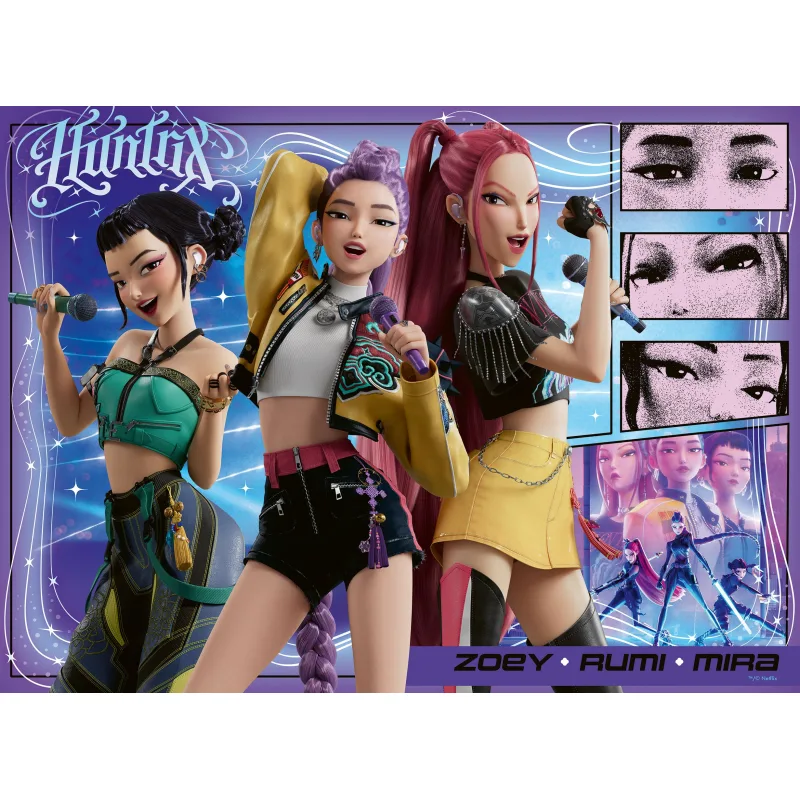 Ravensburger Kpop Demon Hunters 100 dielikov