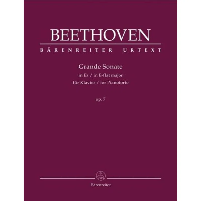 Bärenreiter Sonáta pro klavír č. 4 Es dur op. 7