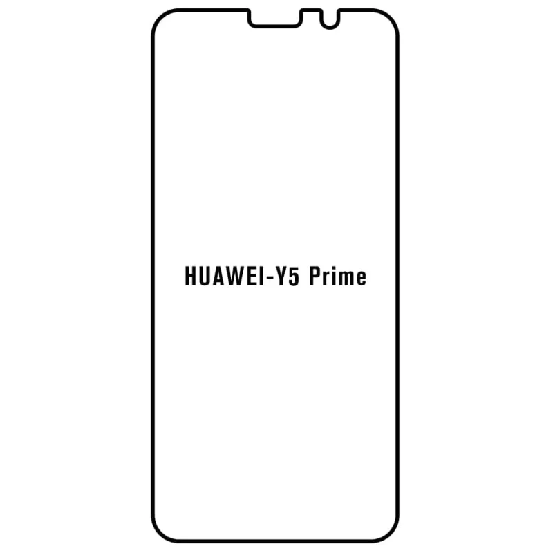 Sunshine Huawei Y5 Prime 2018 Predná Hydrogél ochranná fólia Strih: Kompatibilná s krytom, Typ fólie: Anti-Spy (Privacy)