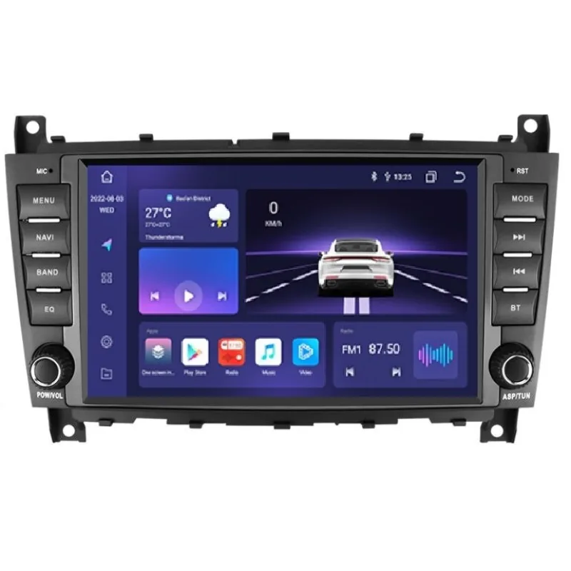 HIZPO BENZW20381 Autorádio 8“ Android pro Mercedes-Benz W203 / W209 Model: 4SBENZW20381P (4+32GB) CHR4SBENZW20381P