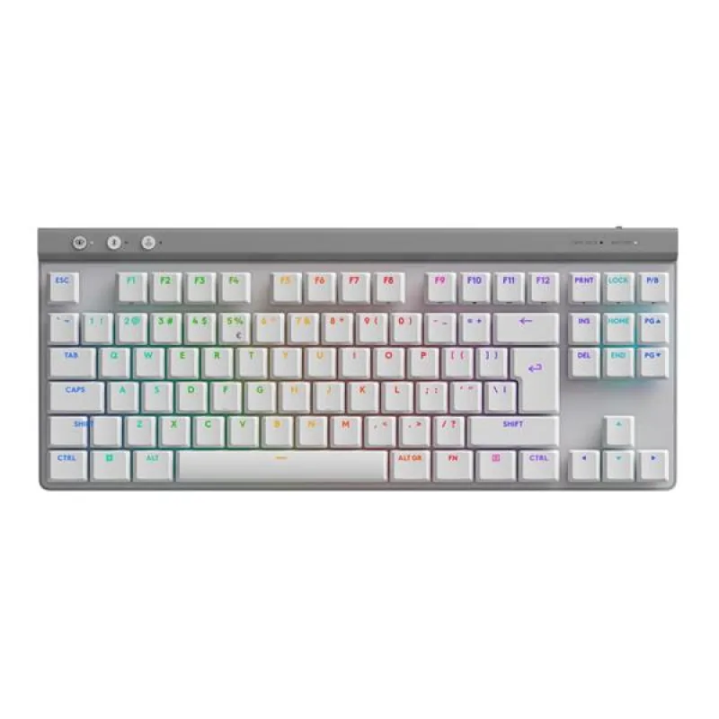 Logitech® G515 LIGHTSPEED TKL Wireless Gaming Keyboard - WHITE - US INT…