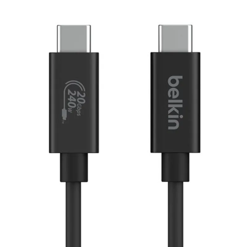 Belkin kábel Connect USB4 Cable 240W 20Gbps 2m - Black INZ004bt2MBK