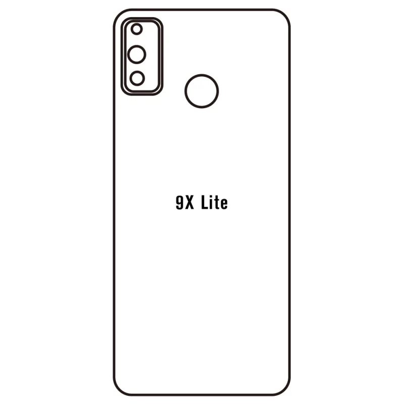 Sunshine Honor 9X Lite Zadná Hydrogél ochranná fólia Strih: Zadná časť 2, Typ fólie: Číra