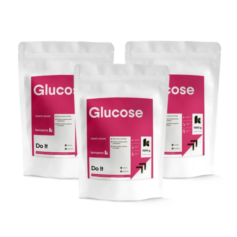 Kompava Glukóza, 3x1500g