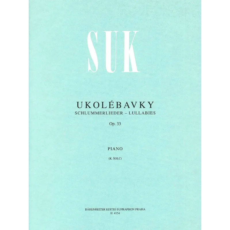 Bärenreiter Ukolébavky op. 33
