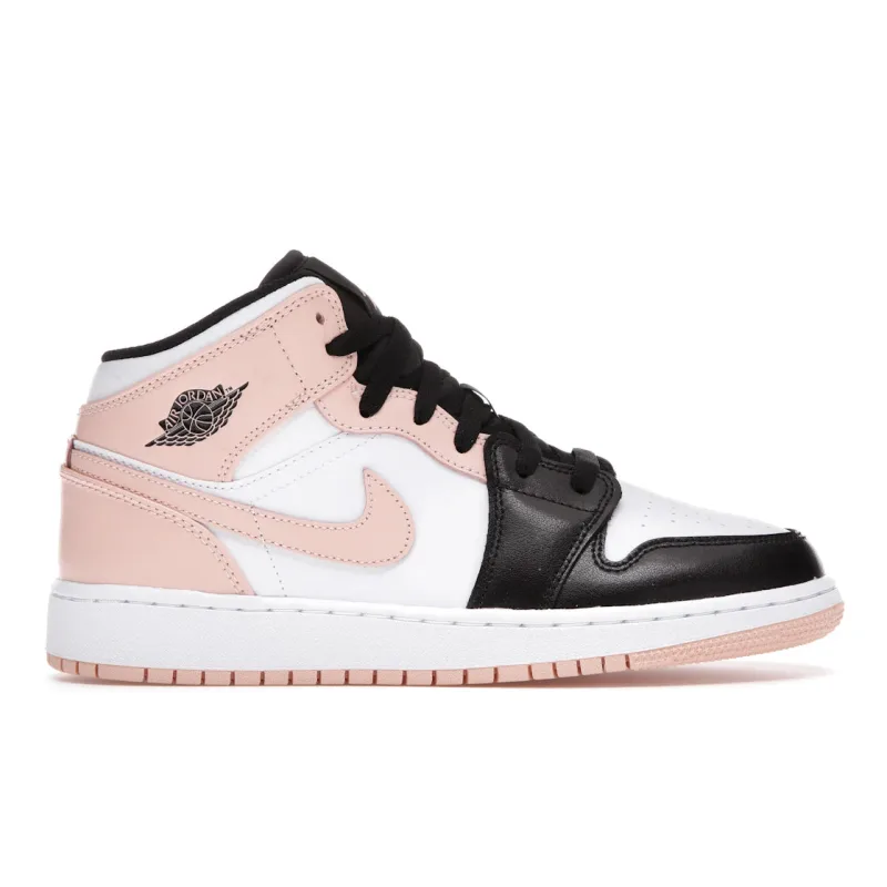 Jordan 1 Mid Arctic Orange Black Toe (GS) - 38